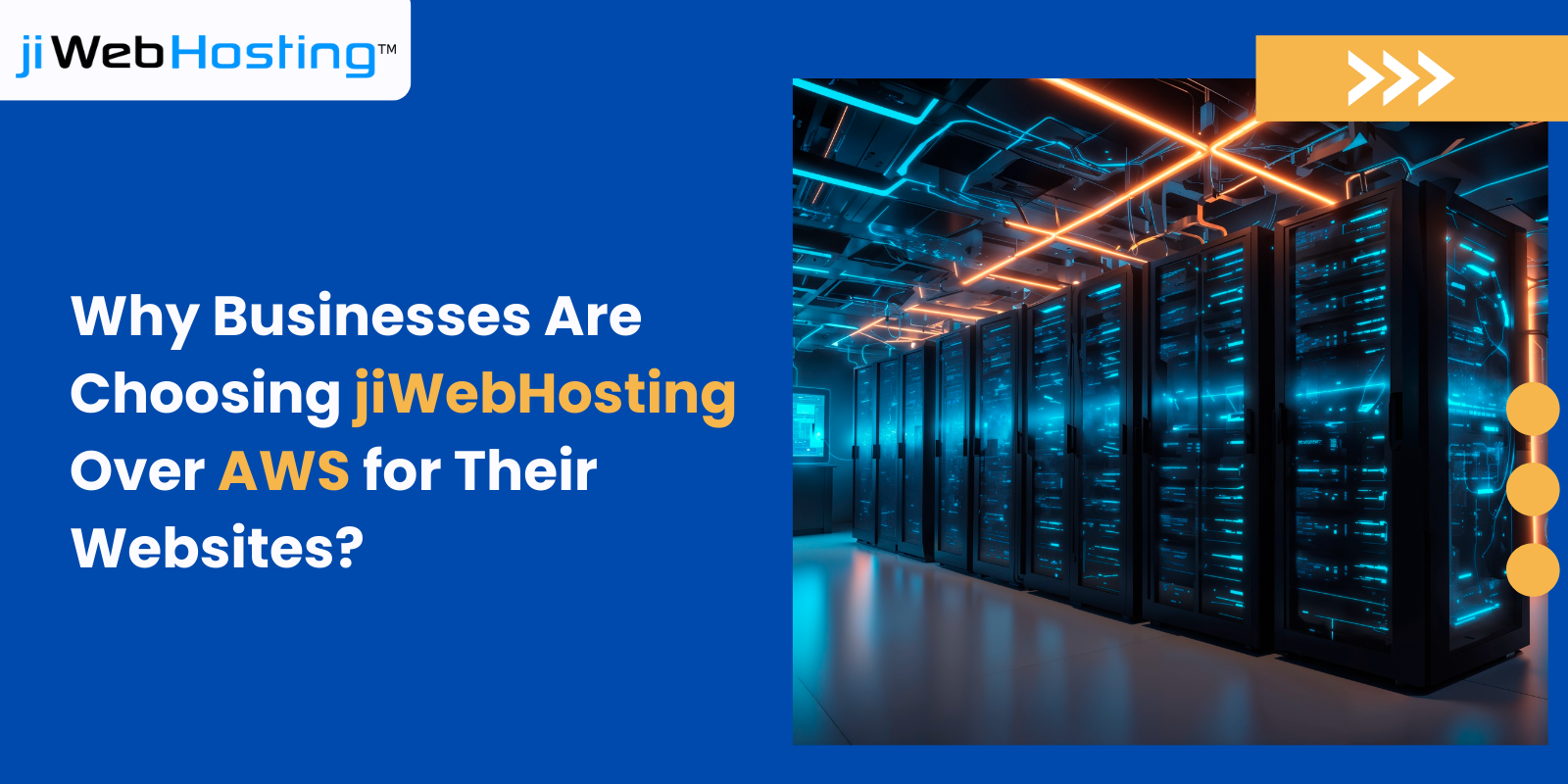Why Businesses Are Choosing jiWebHosting Over AWS for Their Websites?