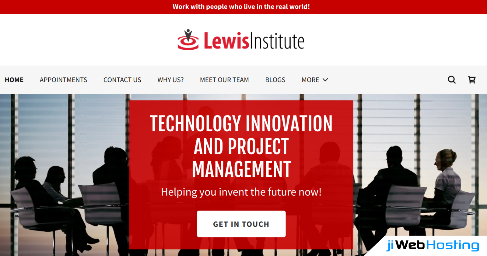 How Lewis Institute Attained Heights With Help of jiWebHosting